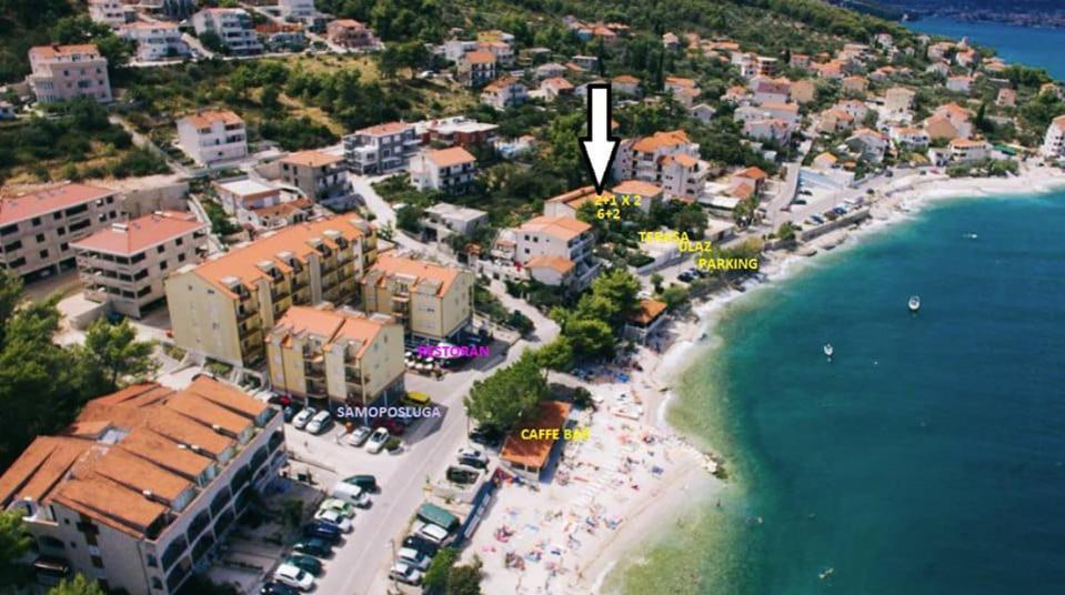 Villa Fjaba - By The Sea - With The Big Terraces & Great Sea View Трогир Экстерьер фото